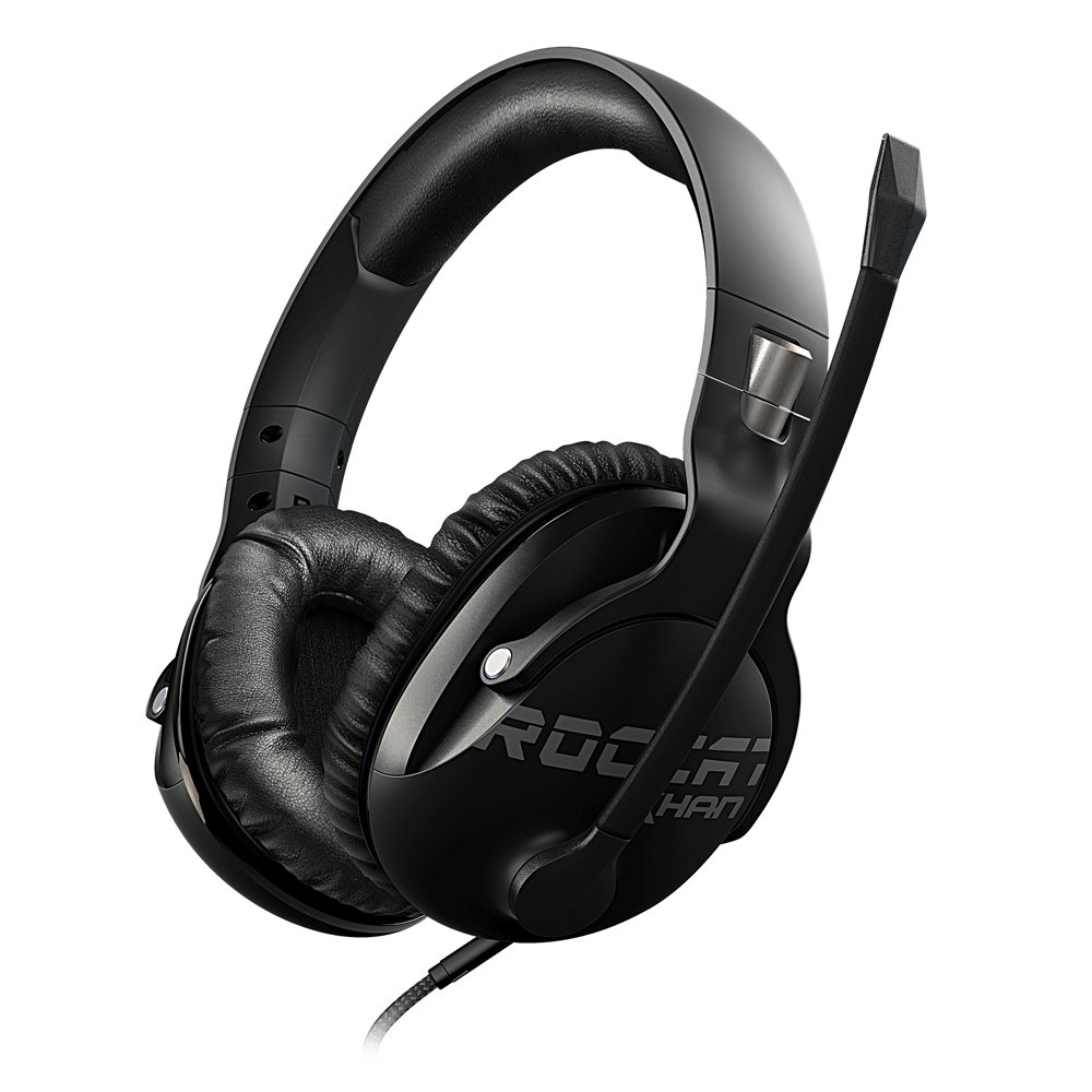 ROCCAT ROC-14-622-AS KHAN PRO /COMPETITIVE HIGH RESOLUTION GAMING HEADSET -BLACK