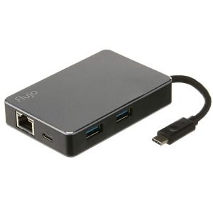 FLUJO CH-17 TYPE C USB/ ETHERNET PORT/ USB 3.0 (0728120570592)
