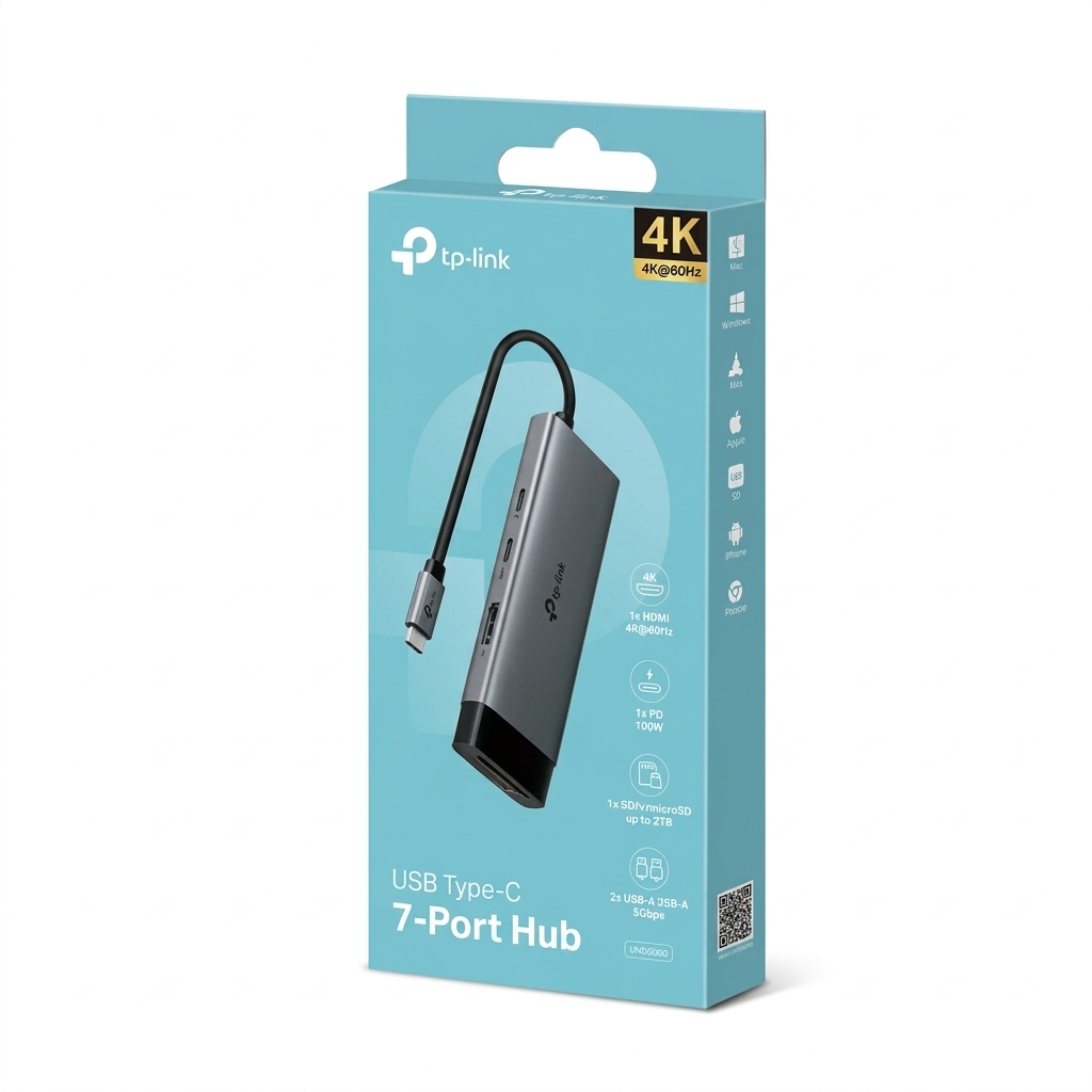 TP-LINK USE TYPE C 7 IN 1 HUB