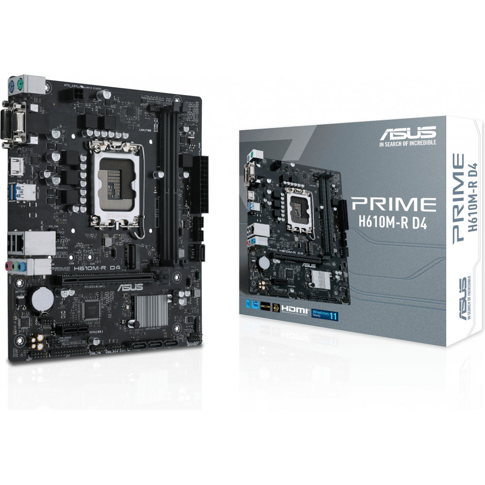 ASUS PRIME H610M-R D4 MOTHERBOARD