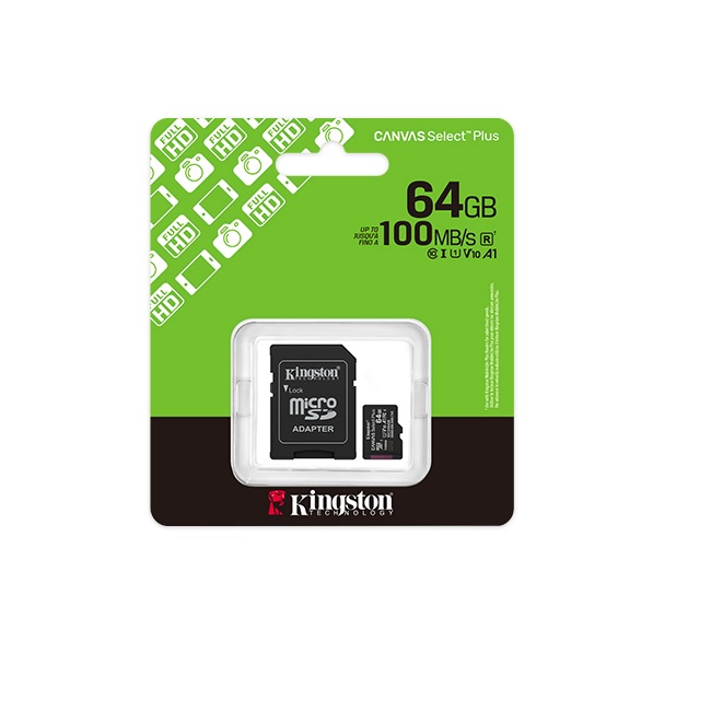KINGSTON CANVAS SELECT PLUS GEN 3 SD CARD CLASS 10 1