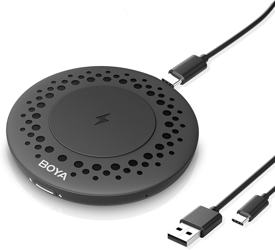 BOYA BLOBBY USB CONFERENCE MICROPHONE WITH WIRELESS CHARGER