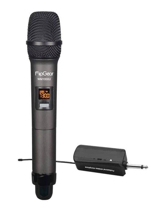 FLIPGEAR WM1000U PROFESSIONAL UHF WIRELESS MICROPHONE
