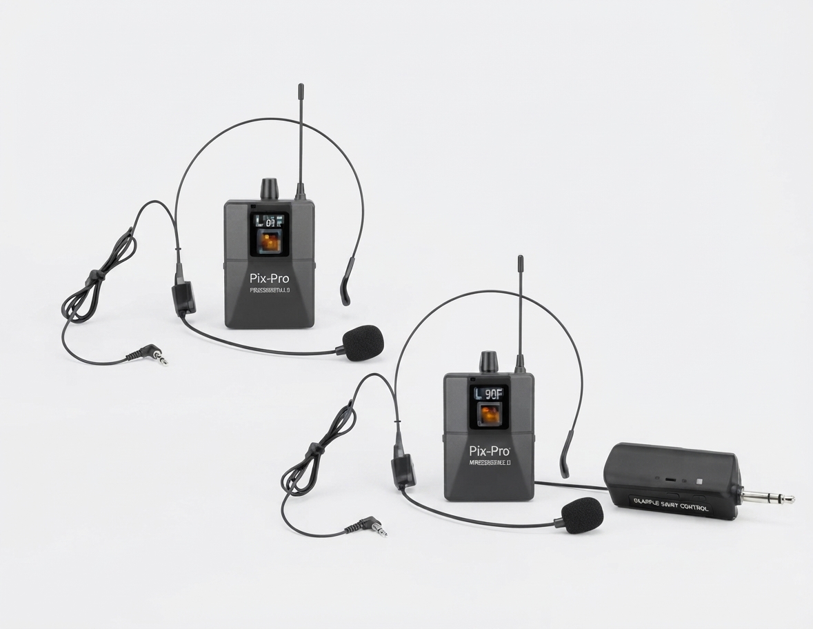 FLIPGEAR WM2200DUO PROFESSIONALHANDSFREE WIRELESS MICROPHONE (WM2200DUO)