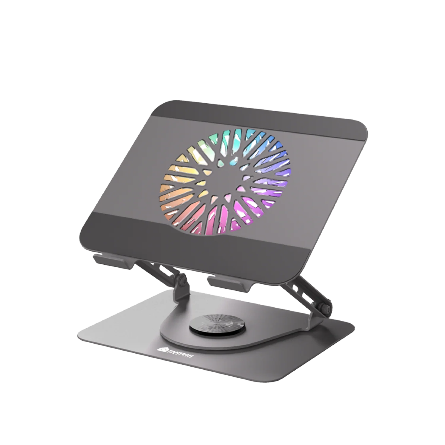 FANTECH NC30 360 ROTATION TABLE NOTEBOOK COOLER WUTH 150MM RGB FAN