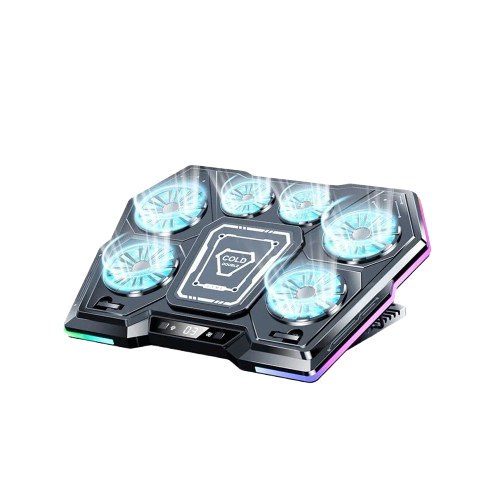 GLINK 6 FAN RAPID COOLING LATOP COMPUTER STAND SEMICONDUCTOR RADIATOR COOLING BASE PAD