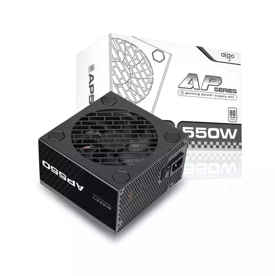 AIGO AP550 550WATT 80 PLUS ATX POWER SUPPLY