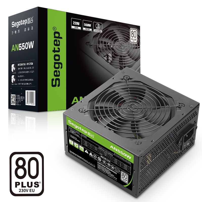 SEGOTEP POWER SUPPLY AN550W 80+ STANDART 650A