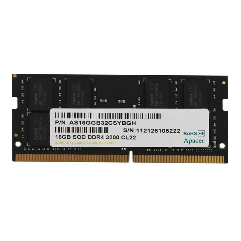 APACER 16GB DDR4 3200 SODIMM RAM