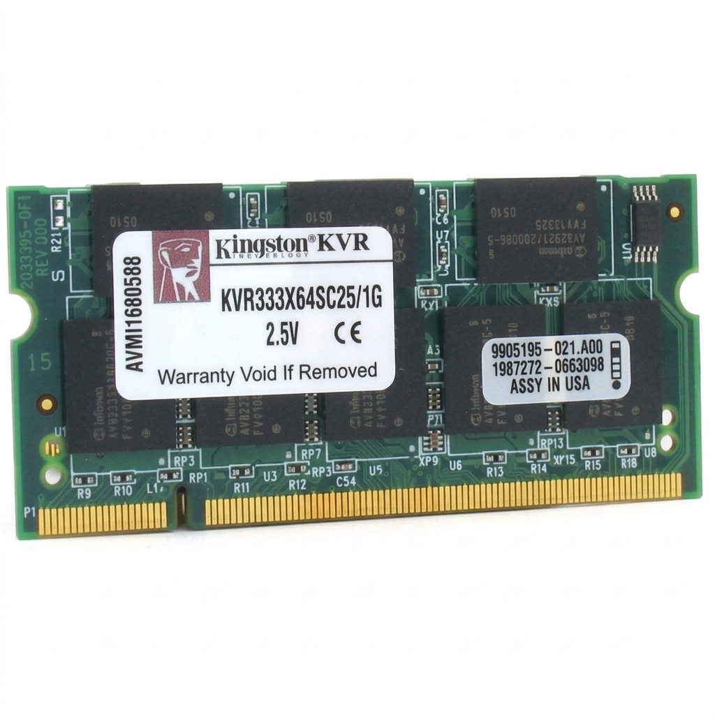 KINGSTON DDR3 1333MHXSODIMM 1GB