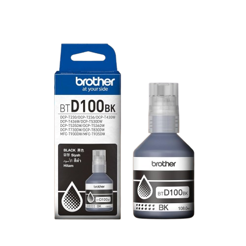 BROTHER BT D100BK INK BOTTLE