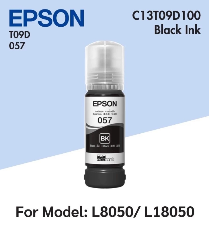 EPSON 057 BLACK REFILL BOTTLE INK - C13T09D100