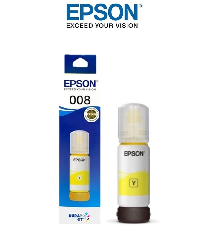 EPSON 008 YELLOW INK BOTTLE 70ML