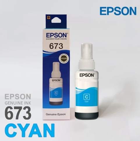 EPSON T6732 70ML REFILL INKFOR L800/1800 -CYAN