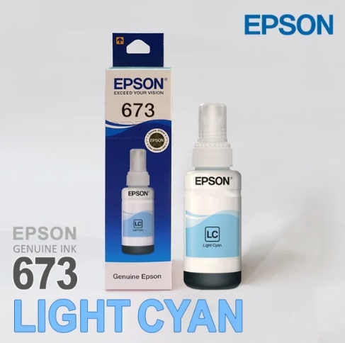 EPSON T6735 70ML REFILL INK FOR L800/1800 -LCYAN