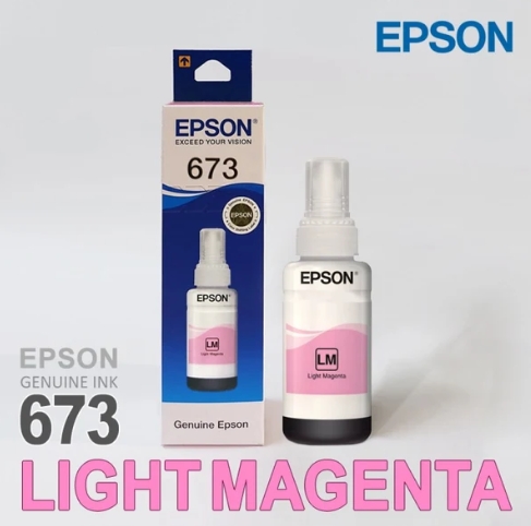 EPSON T6736 70ML REFILL INKFOR L800/1800 -L.MAGENTA