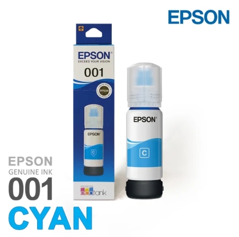 EPSON 001 REFILL INK CYAN -70ML FOR L4150,L4160, L6160,L6170,L6190 (C13T03Y200)