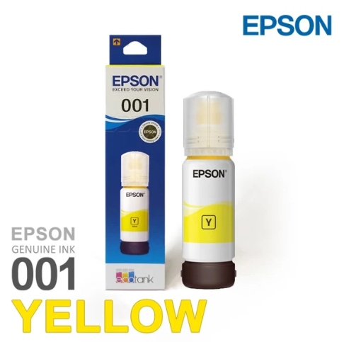 EPSON 001 REFILL INK YELLOW -70ML FOR L4150,L4160, L6160,L6170,L6190 (C13T03Y400)