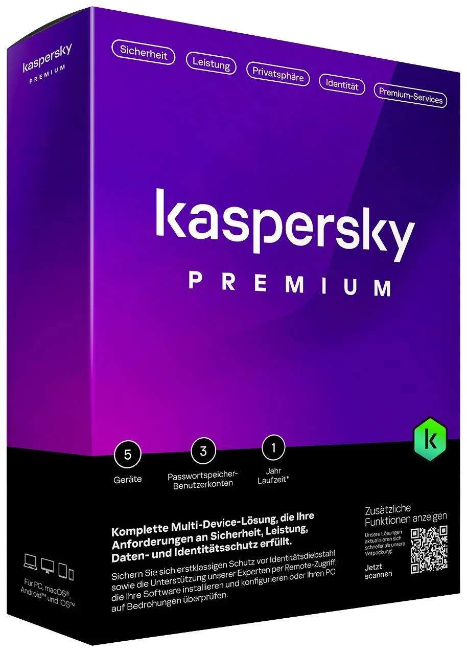 KASPERKSY PREMIUM 1 DEVICE 1 YEAR