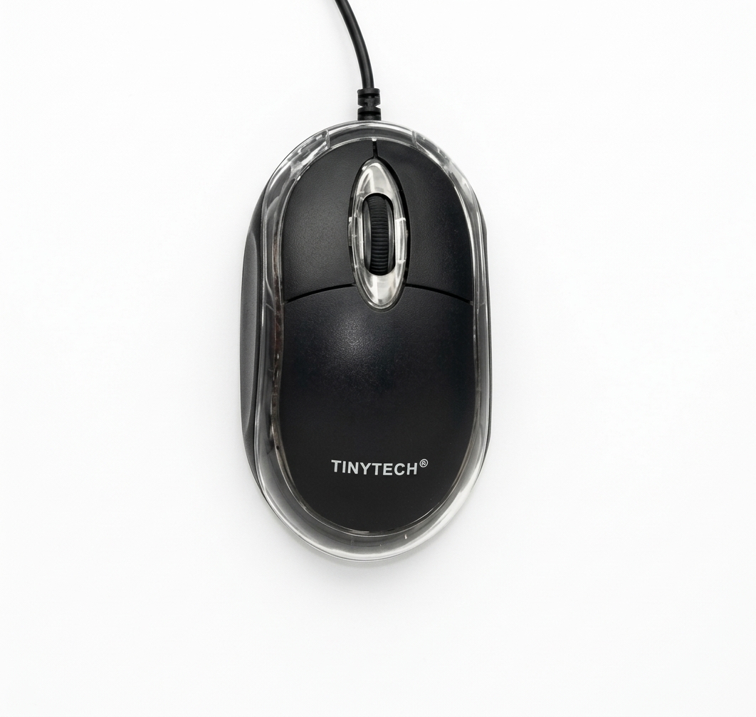 TINY TECH MN143 BLACK MOUSE