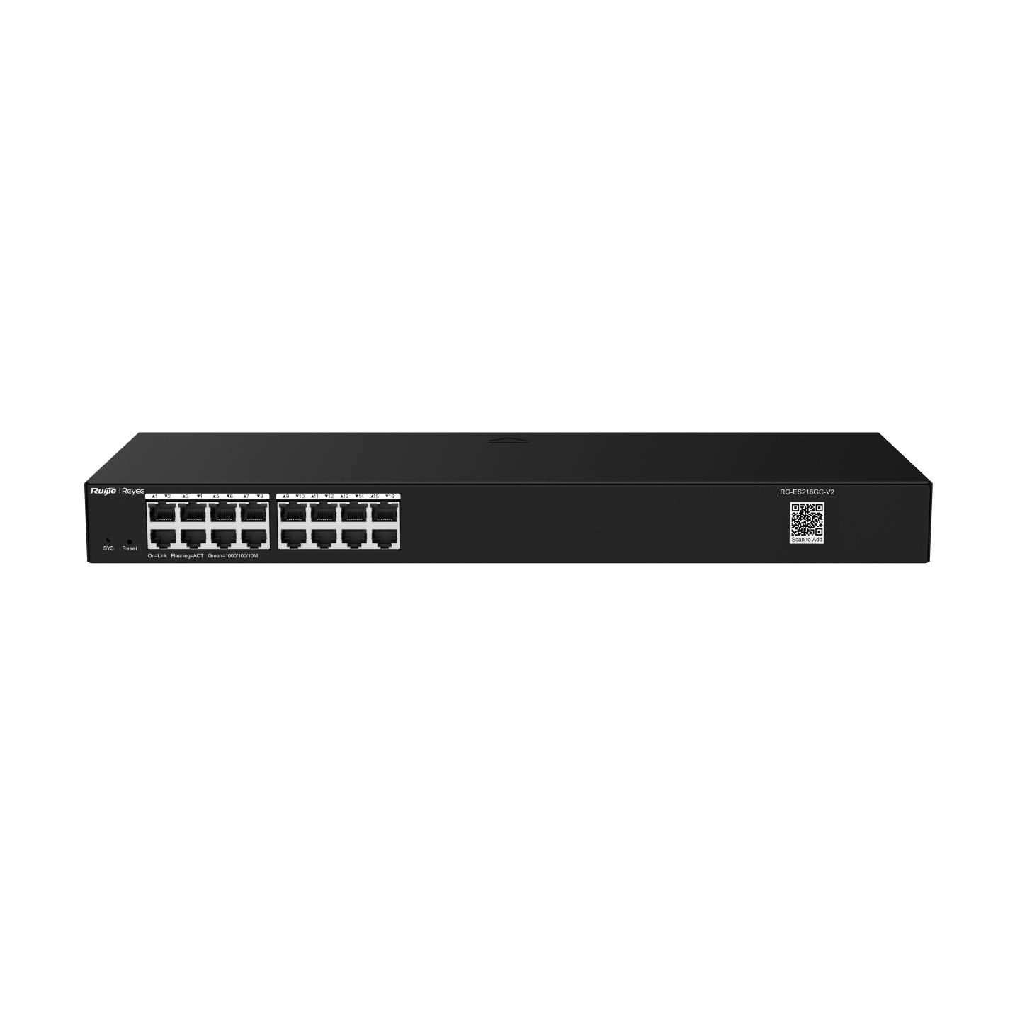 REYEE 16 PORT GIGABIT CLOUD MANAGED NON-POE SWITCH