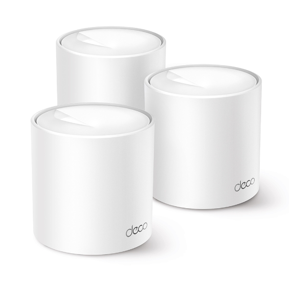 TP-LINK AX1500 DECO X10 3 PACK WHOE HOME WIFI 6 SYSTEM