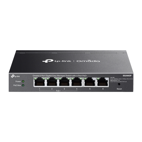 OMADA 6 PORT GIGABIT EASY MANAGED SWITCH