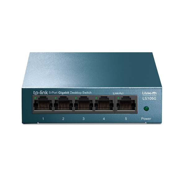 TP-LINK LS105G 5 PORT GIGABIT DESKTOP SWITCH
