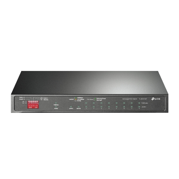 TP-LINK 8 PORT POE+ GIGABIT DESKTOP SWITCH WITH 2 GIGABIT PORT