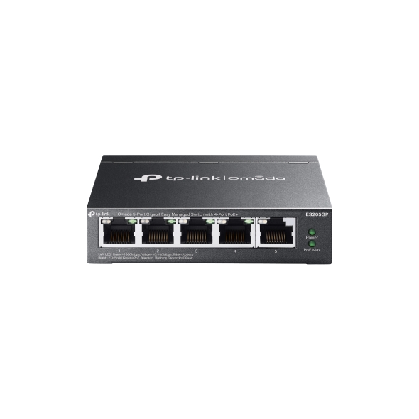 TP-LINK ES205GP 5 PORT GIGABIT DESKTOP SWITCH WITH 4 PORT POE
