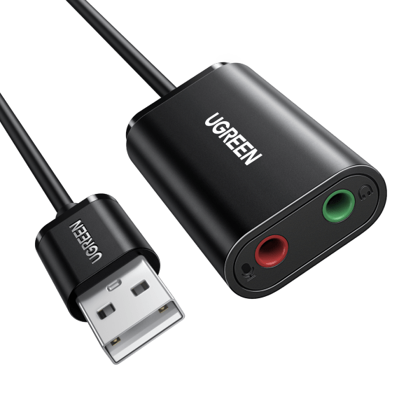 Ugreen USB-A TO 3.5MM EAR&MIC VOLUME CONTROL ADAPTER