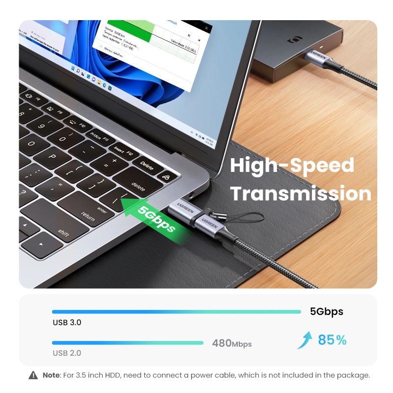 Ugreen USB-A MALE TO USB-C FEMALE ADAPTER