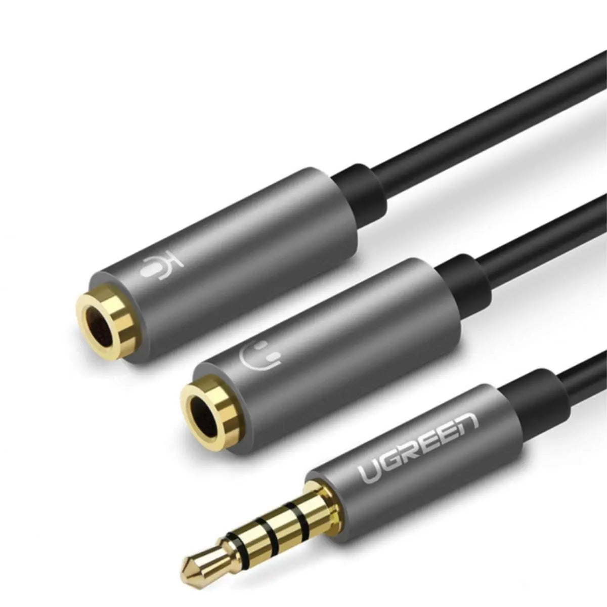 Ugreen AUDIO 3.5MM MALE TO DUAL 3.5MM FEMALE (1 IN 2 OUT)