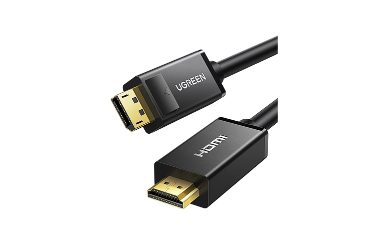 Ugreen DP MALE TO HDMI MALE CABLE - 5 METER