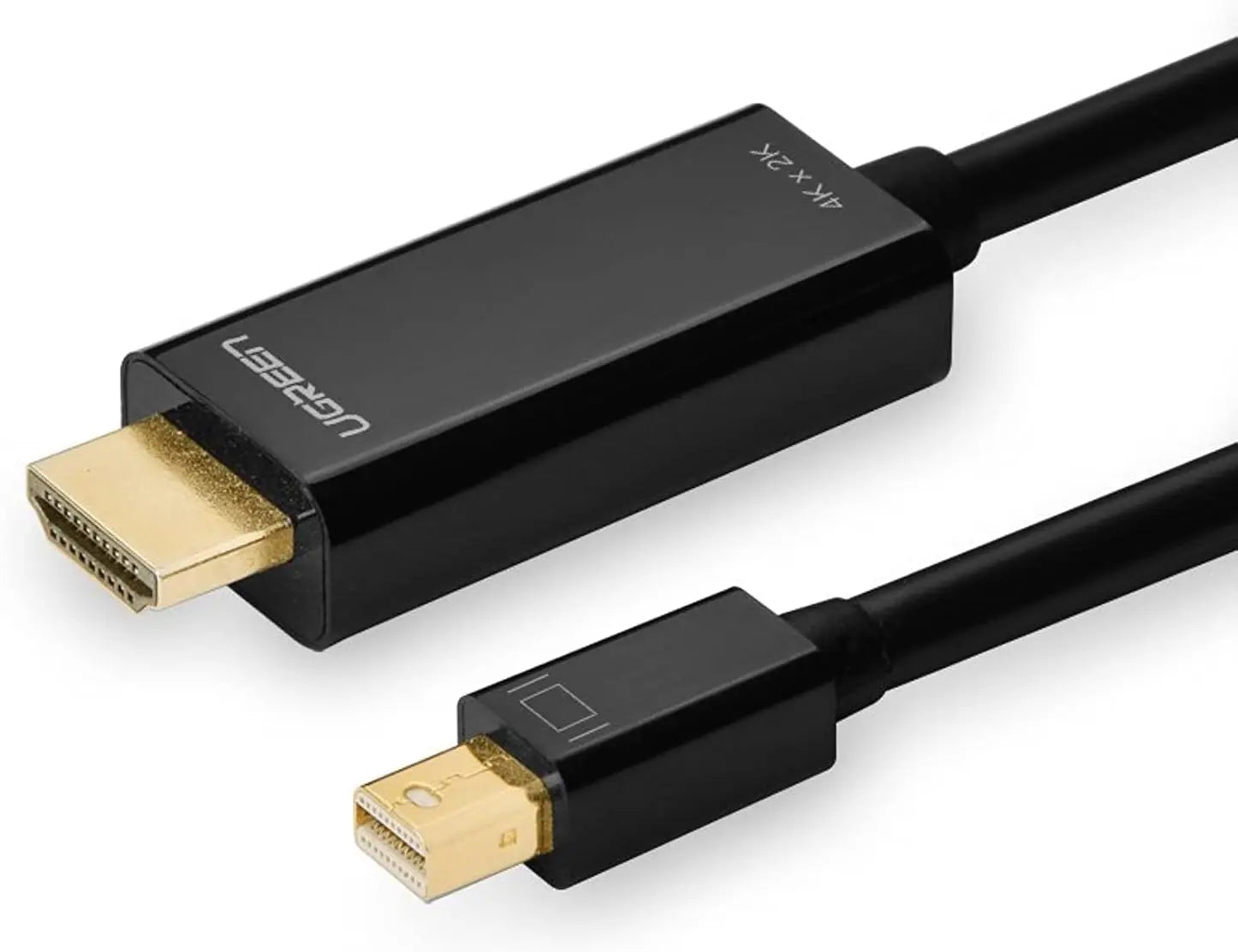 Ugreen MINI DP MALE TO DHMI CABLE 4K 1.5M - BLACK