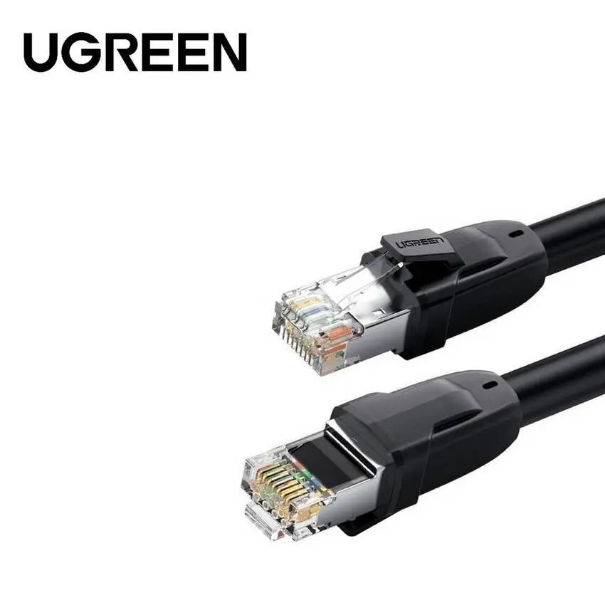 Ugreen CAT U/UTP ROUND LAN CABLE PURE COPPER ETHERNET CABLE 5 METER - BLACK