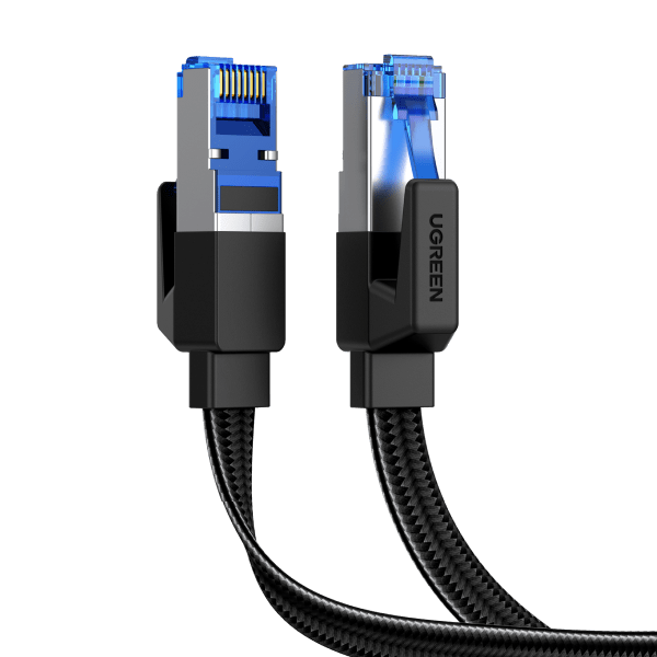 Ugreen CAT 8 S/FTP ROUBD LAN CABLE PURE COPPER 3 METER - BLACK