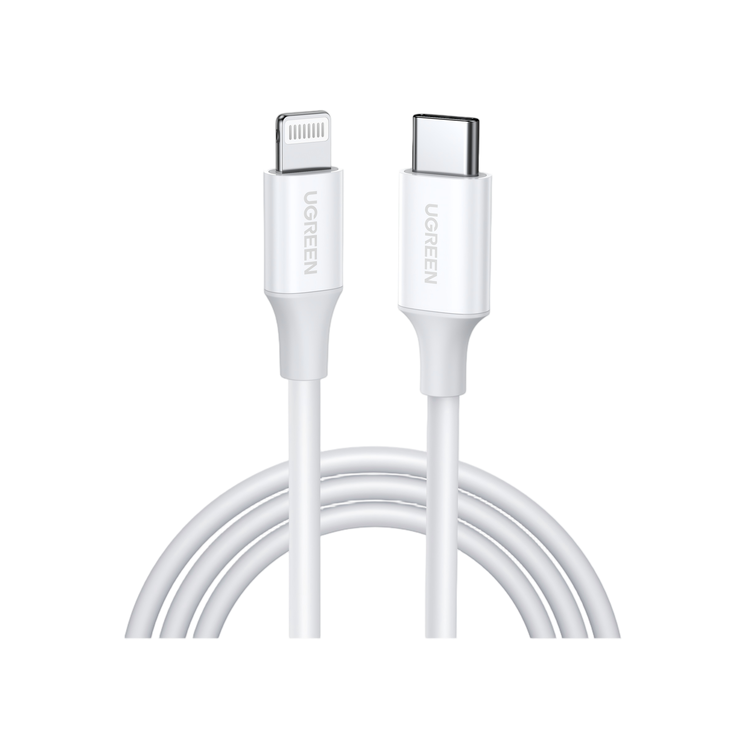 Ugreen USB-C TO LIGHTHING M/M CABLE RUBBER SHELL 1 METER