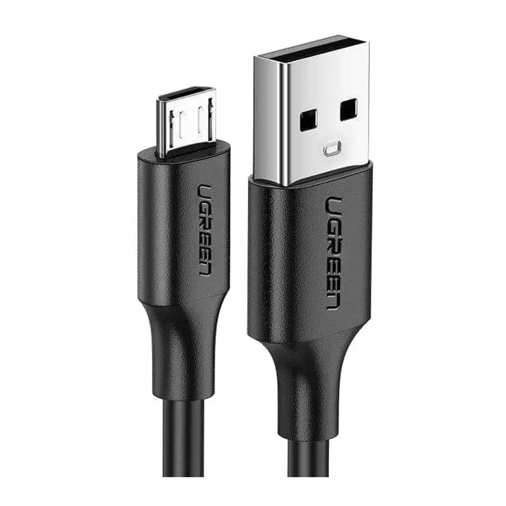 Ugreen USB-A 2.0 TO MICRO USB CABLE NICKEL PLATING 1.5M (BLACK)