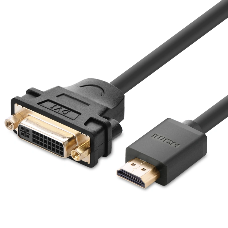 Ugreen HDMI MALE TO DVI FEMALE ADAPTER CABLE -15CM