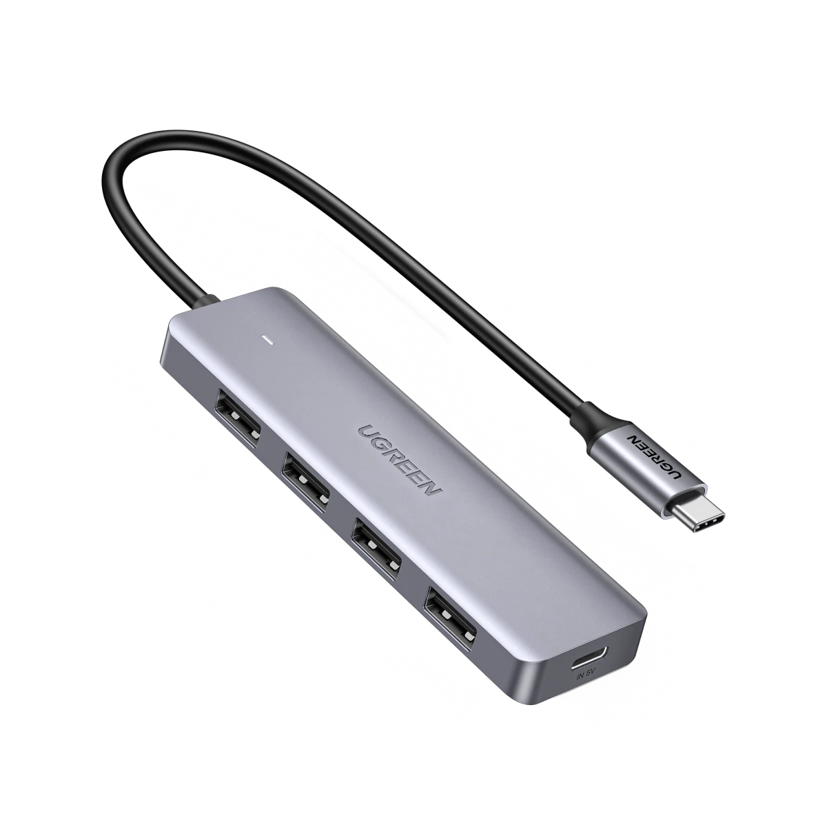 Ugreen USB-C 3.0 TO 4-PORT USB 3.0 HUB + USB-C POWER SUPPLY