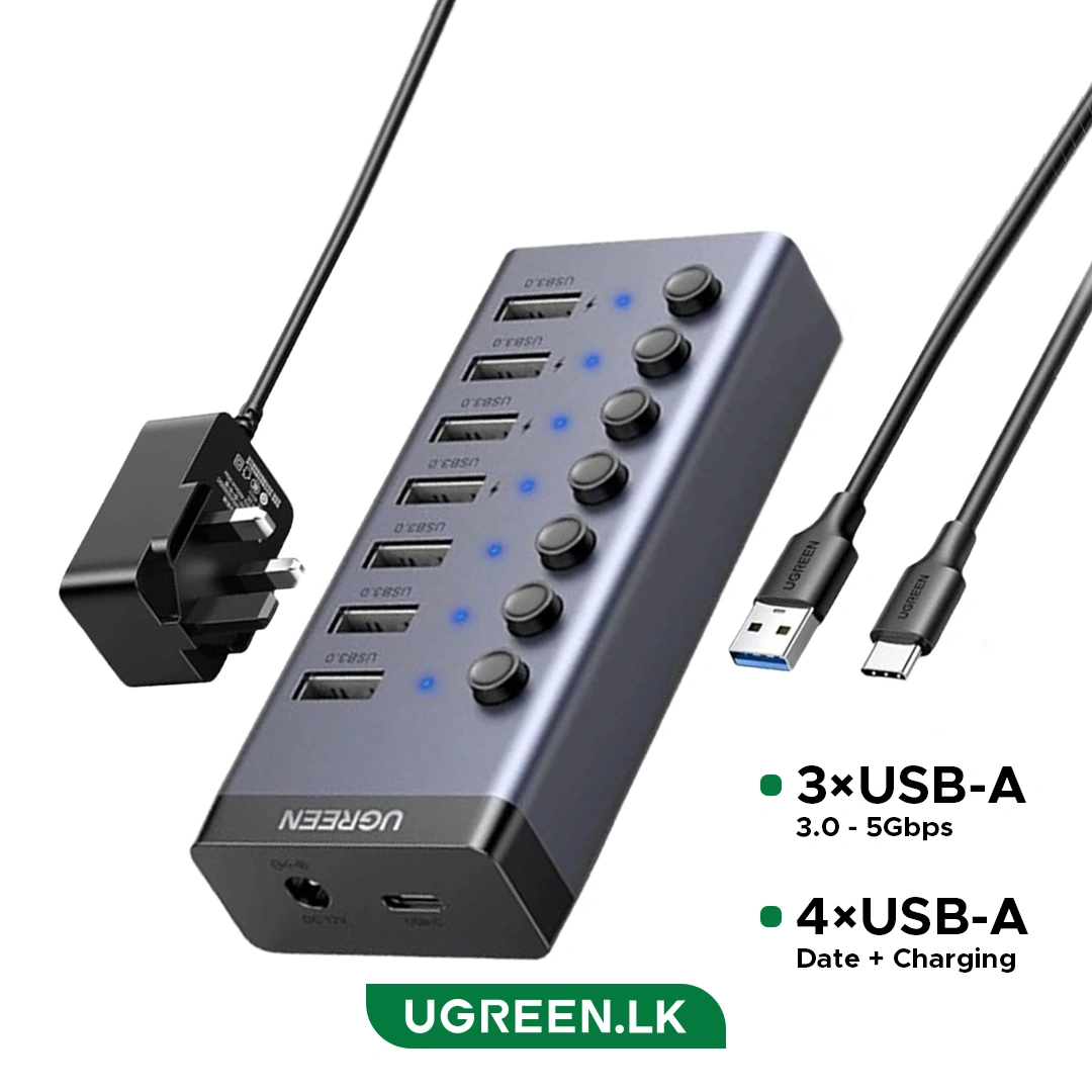 Ugreen USB A 3.0 TO 7 HUB USB A 3.0 HUB
